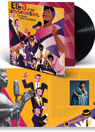 the album cover for Ella Fitzgerald - Ella At The Hollywood Bowl: The Irving Berlin Songbook [LP]
