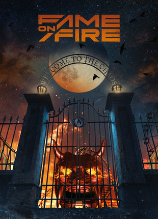 the album cover for Fame on Fire - Welcome To The Chaos