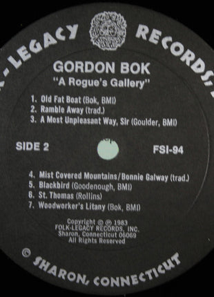 Gordon Bok : A Rogue's Gallery Of Songs For 12-String (LP, Album)