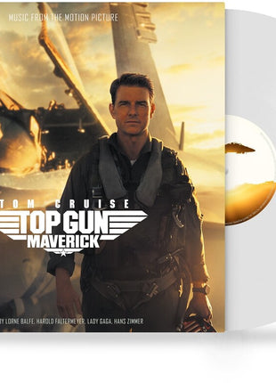 the album cover for Various Artists - Top Gun: Maverick (Music From The Motion Picture) [White LP]