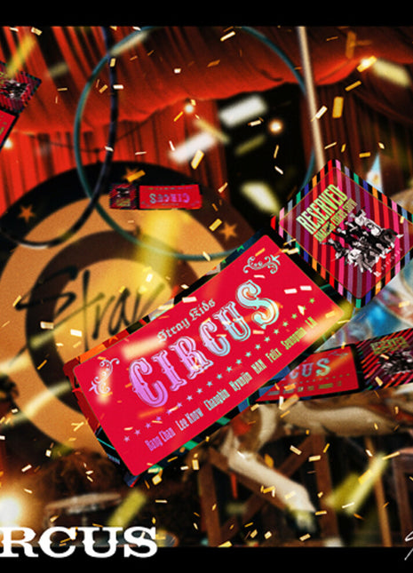 the album cover for Stray Kids - Circus - Regular Edition