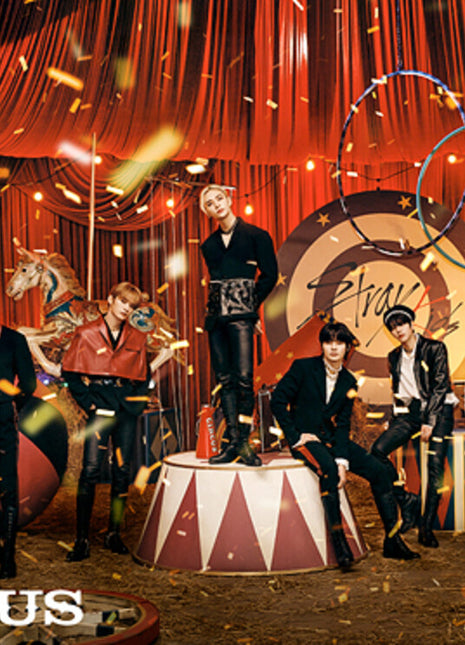 the album cover for Stray Kids - Circus - Version A - incl. DVD, 24pg Photobook + Photo Card