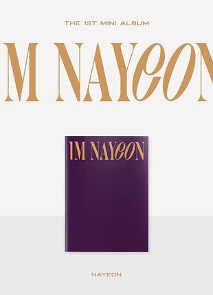 the album cover for NAYEON (TWICE) - IM NAYEON [I’M ver.]