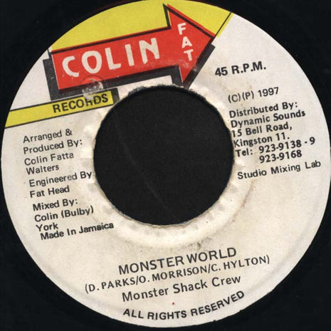 Monster Shack Crew : Monster World (7")