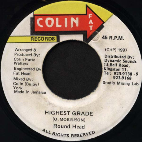 Round Head : Highest Grade (7")