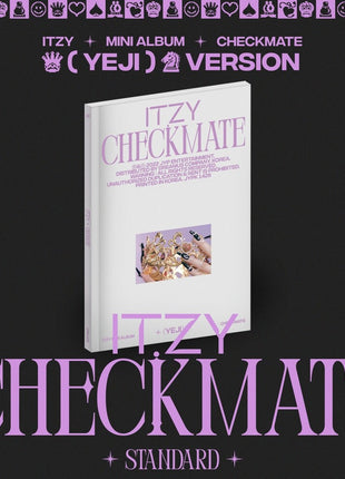 the album cover for ITZY - CHECKMATE [YEJI Ver.]