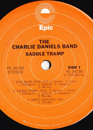 The Charlie Daniels Band : Saddle Tramp (LP, Album, Gat)