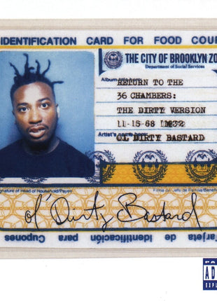 the album cover for Ol' Dirty Bastard - Return to the 36 Chambers (Dirty)