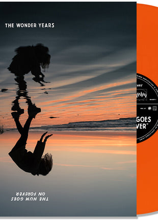 the album cover for The Wonder Years - The Hum Goes On Forever [Limited Edition Blue Variant LP]