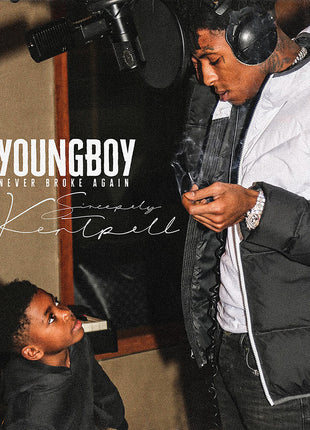 the album cover for Youngboy Never Broke Again - Sincerely, Kentrell [2LP]