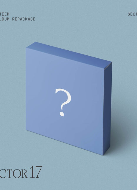 the album cover for SEVENTEEN - SEVENTEEN 4th Album Repackage 'SECTOR 17’ [NEW HEIGHTS Ver.]