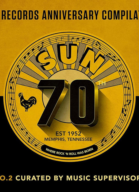 the album cover for Sun Record's 70th Anniversary Compilation 2 / Var - Sun Record's 70th Anniversary Compilation 2 / Var