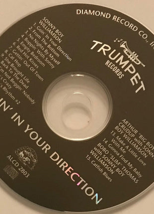 Sonny Boy Williamson (2) With Arthur "Big Boy" Crudup, Willie Love (2) & Bobo Thomas : Goin' In Your Direction (CD, Comp, RE)
