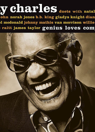 the album cover for Ray Charles - Genius Loves Company [2LP]