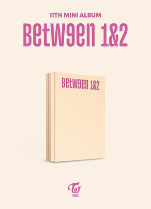 the album cover for TWICE - BETWEEN 1&2 [Archive ver.]