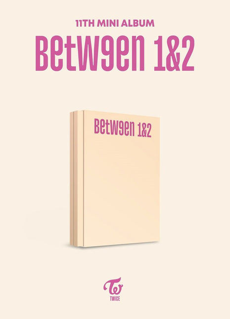 the album cover for TWICE - BETWEEN 1&2 [Archive ver.]