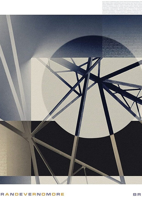 the album cover for Brian Eno - FOREVERANDEVERNOMORE [LP]
