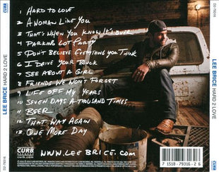 Lee Brice : Hard 2 Love (CD, Album)