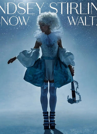 the album cover for Lindsey Stirling - Snow Waltz