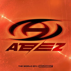 the album cover for Ateez - World Ep.1 - Movement (Post) (Phob) (Phot) [Digipak]