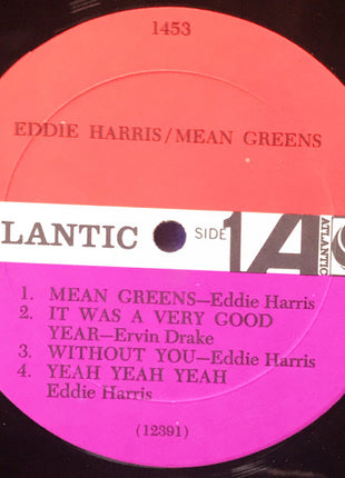 Eddie Harris : Mean Greens (LP, Album, Mono)