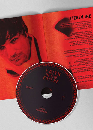 the album cover for Louis Tomlinson - Faith In The Future [Deluxe CD Zine]