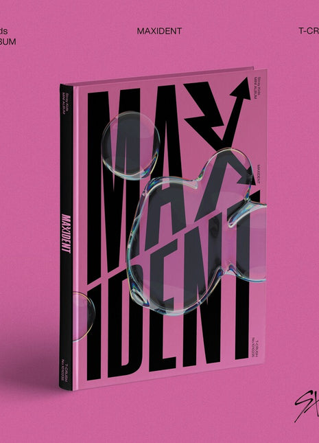 the album cover for Stray Kids - MAXIDENT [T-CRUSH ver.]