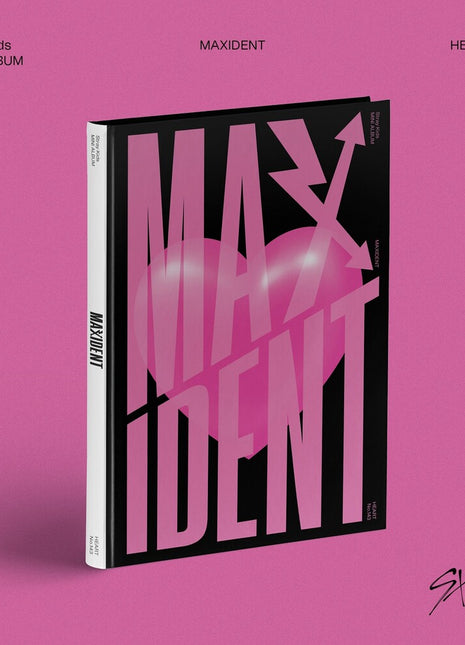 the album cover for Stray Kids - MAXIDENT [HEART ver.]