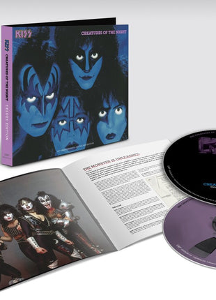 the album cover for KISS - Creatures Of The Night: 40th Anniversary [2CD Deluxe Edition]