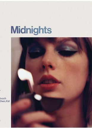 the album cover for Taylor Swift - Midnights [Moonstone Blue Edition]