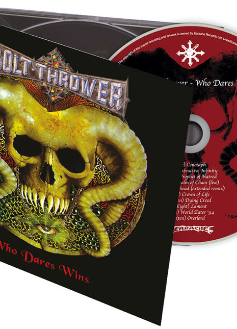 the album cover for Bolt Thrower - Who Dares Wins