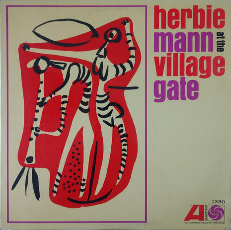 Herbie Mann : Herbie Mann At The Village Gate (LP, Album, Mono, MGM)