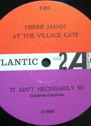Herbie Mann : Herbie Mann At The Village Gate (LP, Album, Mono, MGM)