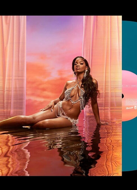 the album cover for Ari Lennox - age/sex/location [Sea Blue LP]