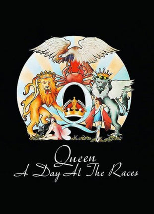 the album cover for Queen - A Day At The Races [LP]