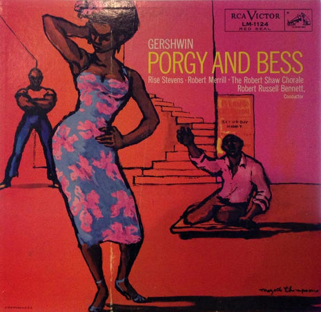 George Gershwin : Porgy And Bess (LP, Album, Red)