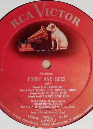 George Gershwin : Porgy And Bess (LP, Album, Red)