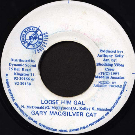 Gary Mac / Silver Cat (2) : Loose Him Gal (7")