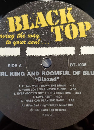 Earl King & Roomful Of Blues : Glazed (LP, Album)
