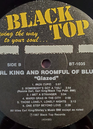 Earl King & Roomful Of Blues : Glazed (LP, Album)
