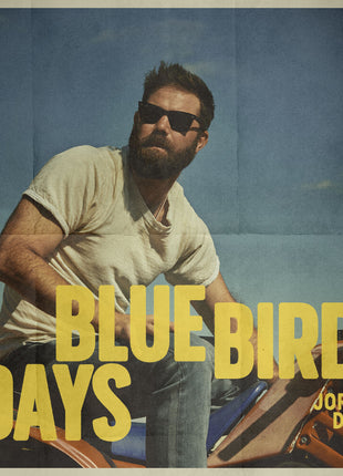 the album cover for Jordan Davis - Bluebird Days