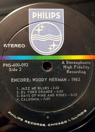 Woody Herman : Encore (LP, Album)