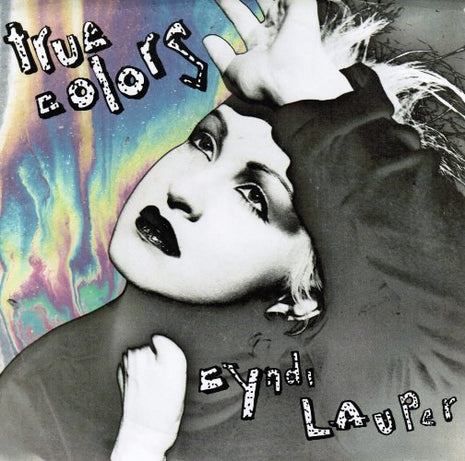 Cyndi Lauper : True Colors (7", Single, Styrene, Pit)
