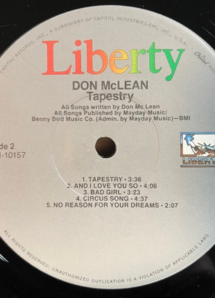 Don McLean : Tapestry (LP, Album, RE)