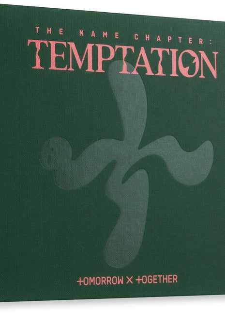 the album cover for TOMORROW X TOGETHER - The Name Chapter: TEMPTATION [Daydream]