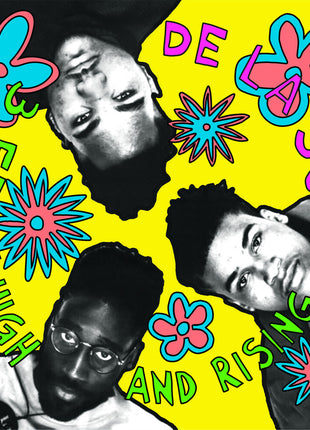 the album cover for De La Soul - 3 Feet High And Rising