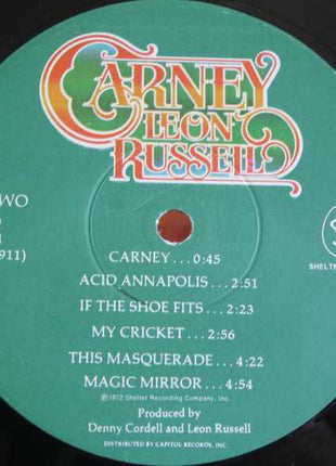 Leon Russell : Carney (LP, Album, Win)