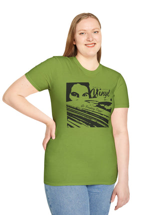 Go Freaking Diggg! T-Shirt | Retro Music Graphics, Monochrome Art