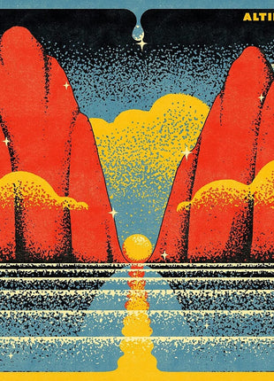 the album cover for Altin Gun - ask [Red LP]