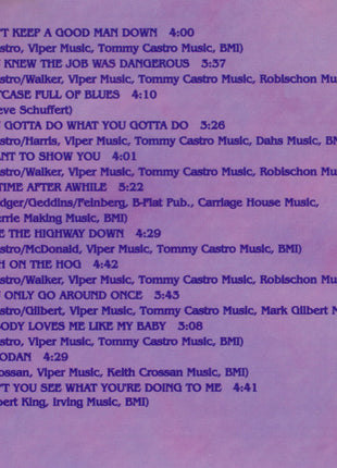 Tommy Castro : Can't Keep A Good Man Down (CD, Album)